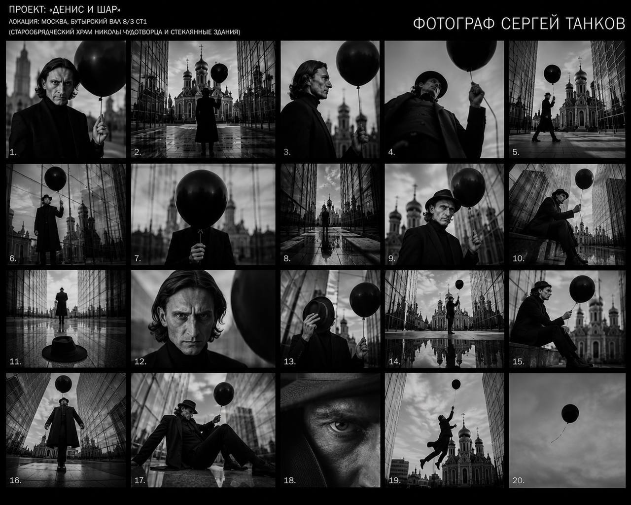 Раскадровка проекта «Глод и шар»